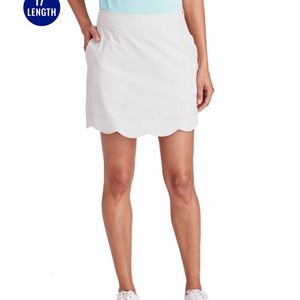 Scalloped golf skort from Vineyard Vines